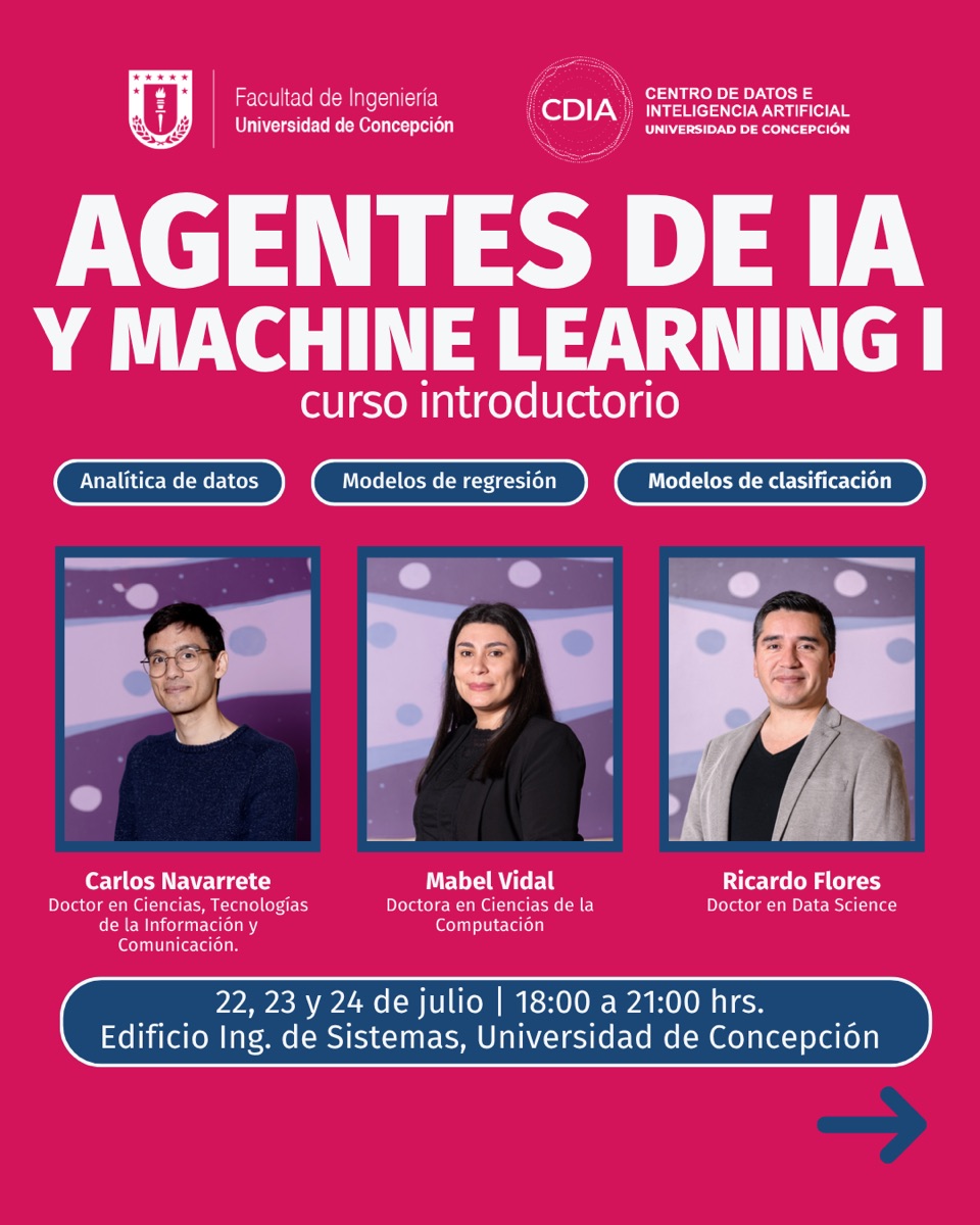 Afiche de Agentes de IA y Machine Learning I